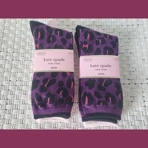 Kate Spade New 2 Sets of 2 Crew Socks